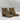 Vince Camuto BRIYEONDA Beige Suede Side Zip Block Heel Western Booties 10M - Ufashion