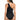 La Blanca Womens Swimsuit Island Goddess Shirred OnePiece Swimsuit Black 4 - Ufashion