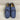 Saks Fifth Avenue Blue Leather Round Toe Bow Tie Slip On Loafers Mens Size 10M - Ufashion