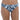 La Blanca Women Side Shirred Reversible Hipster Bottom, IndigoAnimal Instinct, 6 - Ufashion