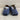 Saks Fifth Avenue Blue Leather Round Toe Bow Tie Slip On Loafers Mens Size 10M - Ufashion