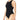 NWOT Seafolly Women's High Neck One Piece Swimsuit with Action Back, Black, 4 US - Ufashion