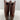 MIA ‘RAYLIN’ Brown Faux Leather Round Toe Pull On Block Heel Boots Women’s 7.5 M - Ufashion