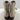Stetson SAM Ivory Leather Round Toe Lace Up Western Boots Women’s Size 9 M - Ufashion