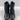 Saks Fifth Avenue JAMIE Black Leather Side Zip Block Heel Ankle Boots Size 7.5 M - Ufashion
