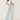 NWD Jealous Tomato Womens Blue Denim Jeans M Tied Flared - Ufashion