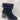 Splendid MARGO Black Suede Faux Fur Lined Pull On Block Heel Ankle Boots Size 9M - Ufashion