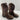 Rank 45 Xero Gravity Lite Brown Leather Square Toe Western Boots Women’s 6.5 M - Ufashion