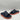 GILIGEGE Slippers Men’s Slip On Sandals Navy/Orange Size 46 - Ufashion