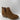 Journee Collection Brown Fabric Round Toe Pull On Block Heel Ankle Boot Size 8.5 - Ufashion
