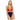 THE BIKINI LAB Dip Dye For You One-Piece (Orange) Women's Swimsuits One Piece, S - Ufashion