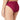 La Blanca Women's Standard Island Goddess Solid Hipster Bikini Bottom, Wine, 10 - Ufashion