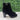 La Canadienne Womens Moxie Fashion Ankle Boots Black Suede Heeled Size 10M - Ufashion
