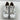 MEZLAN Faux Lizard Star White Leather Lace Up Low Top Sneakers Men’s Size 10 M - Ufashion