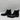 JO GHOST Lizard Embossed Leather Chelsea Boots Black Size 42 - Ufashion