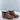 American Rag Cie ABBY Tan Leather Side Zip Block Heel Ankle Boots Women's 5.5 M - Ufashion