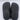 Crocs Unisex Classic Slide Sandals, Black Size M9/W11 - Ufashion