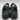 Alexander McQueen Hybrid Double Buckle Sandal Black Size 40 - Ufashion