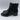 JOURNEE COLLECTION Women's Chayse Chelsea Black Leather Heel Bootie Size 7 - Ufashion