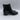 JOURNEE COLLECTION Women's Chayse Chelsea Black Leather Heel Bootie Size 7 - Ufashion