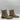 Journee Collection Women's Estelle Booties Beige Size 8.5 - Ufashion