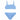 Seafolly Kids Essential Square Neck Bikini Set Hydrangea Girl's Sets Size AUS 12 - Ufashion