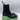 BOTTEGA VENETA Flash Black/Green Leather Chelsea Boots SIZE 38 - Ufashion
