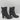 Journee Collection Women's Zuri Booties Grey Size 9 - Ufashion