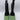 BOTTEGA VENETA Flash Black/Green Leather Chelsea Boots SIZE 38 - Ufashion