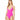 Polo Ralph Lauren Solids Lingerie Strap Lace Mio One-Piece Fuchsia Size XXS - Ufashion