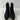 Kaari Blue CHARLIE Black Pointed Toe Side Zip Block Heel Ankle Boots Womens 7.5M - Ufashion