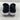Blondo Black Knit Round Toe Slip On Low Top Waterproof Sneakers Womens Size 7.5M - Ufashion