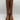 Franco Sarto Merina Women’s Knee High Boot Brown Size 8.5M - Ufashion