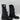 Co Leather Lace Up Combat Boots Black Size 36.5 - Very Good - Ufashion