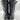 Co Leather Lace Up Combat Boots Black Size 36.5 - Very Good - Ufashion