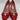 Salvatore Ferragamo Carla Quilted Red Satin Fabric Bow Vara Heel Pumps Red Sz 9 - Very Good - Ufashion