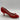Salvatore Ferragamo Carla Quilted Red Satin Fabric Bow Vara Heel Pumps Red Sz 9 - Very Good - Ufashion