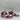 Celine Leather Colorblock Pattern Chunky Sneakers Red/Blue/White Size 37 - Very Good - Ufashion