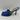 Bottega Veneta Blue Leather Stretch Square Toe Slip On Mule Heels, Size 38 - Very Good - Ufashion