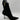 Gianvito Rossi Black Fabric Pointed Toe Front Zip High Heel Booties Size 36 - Very Good - Ufashion