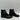 Valentino Garavani Rockstud Black Leather Chelsea Ankle Boots Black Size 35 - Very Good - Ufashion