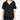 NWT Yummie Women's French Terry V-Neck Drop Lounge Shoulder Tee Black Size XL - Ufashion
