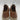 Men's Hush Puppies The Everyday Lace Up Sneaker Cognac Leather Size 7 - Very Good - Ufashion