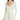 NWT OPEN EDIT Henley Organic Cotton Blend Bodysuit In Ivory Bone Size M - Ufashion