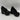 Versace Medusa 160mm Black Leather Slip On Platform Wedge Loafers, Size 39 - Very Good - Ufashion
