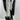 Saint Laurent Soixante Seize Calf Hair Zip Block Heel Over The Knee Boots 36.5 - Very Good - Ufashion