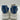 Alexander McQueen Oversized Runner Sneaker White/Blue Size 42 - Very Good - Ufashion