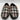 Burberry Check Slippers Black/Brown Size 42 - Very Good - Ufashion