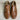 Steve Madden “BRYANN” Brown Faux Leather Round Toe Monk Strap Shoes, Mens 6 - Very Good - Ufashion
