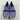 NWOB Rothy’s THE ORIGINAL Blue/White Knit Round Toe Slip On Sneakers Women’s 6 - Like New - Ufashion